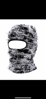 Black & White Skii Mask